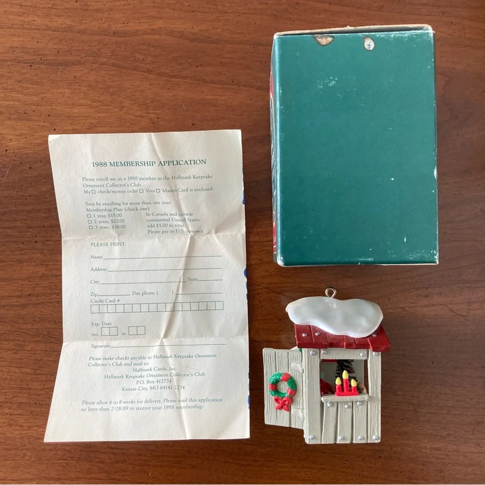 Hallmark christmas ornament
